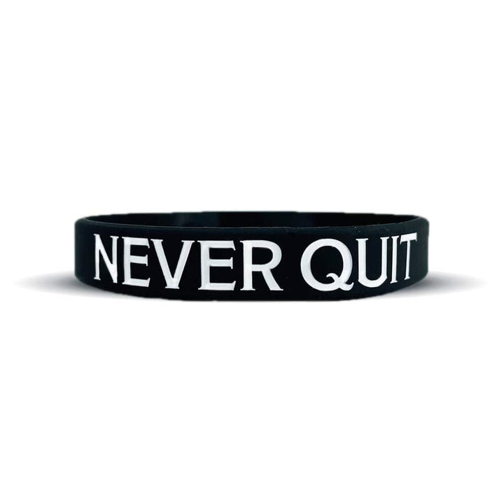 Elite Athletic Gear Wristband NEVER QUIT Wristband