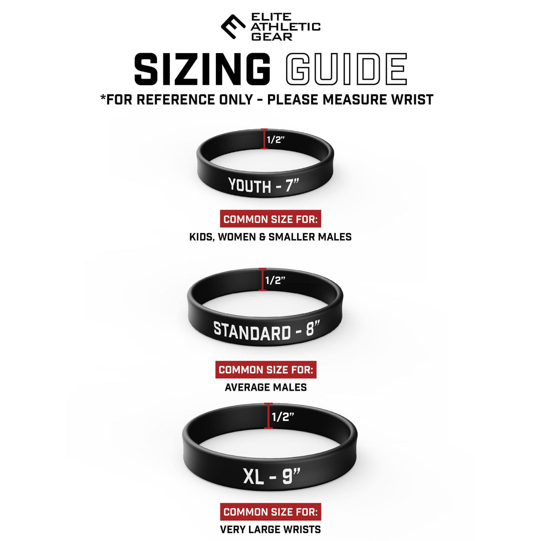 NO FEAR, JUST FAITH Wristband STANDARD