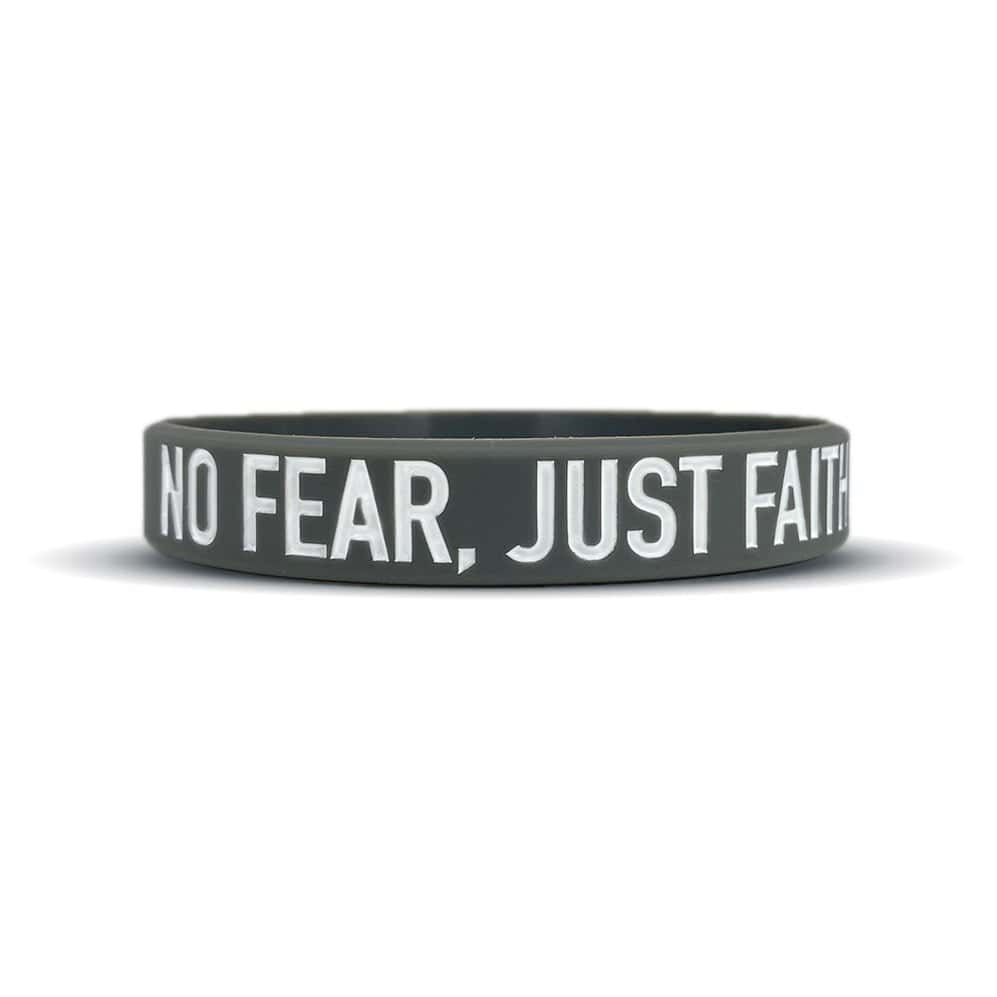 Elite Athletic Gear Wristband NO FEAR, JUST FAITH Wristband
