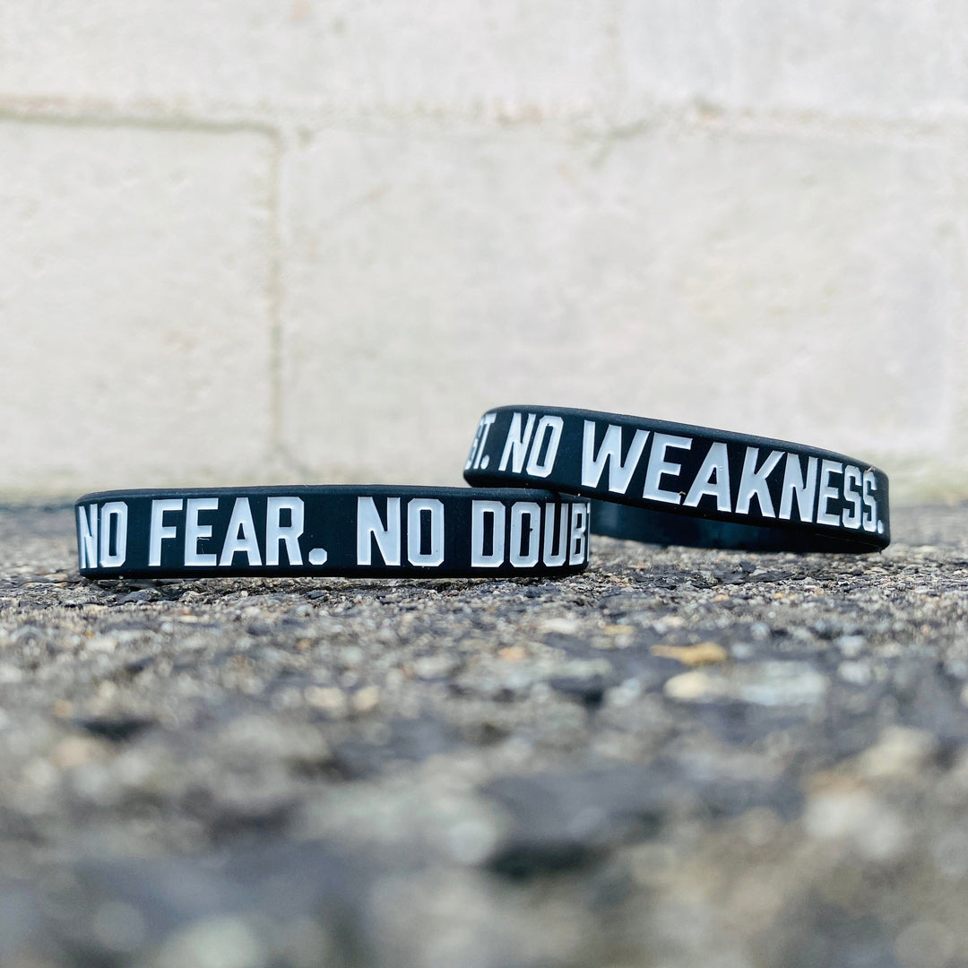 Elite Athletic Gear Wristband NO FEAR. NO DOUBT. NO WEAKNESS. Wristband