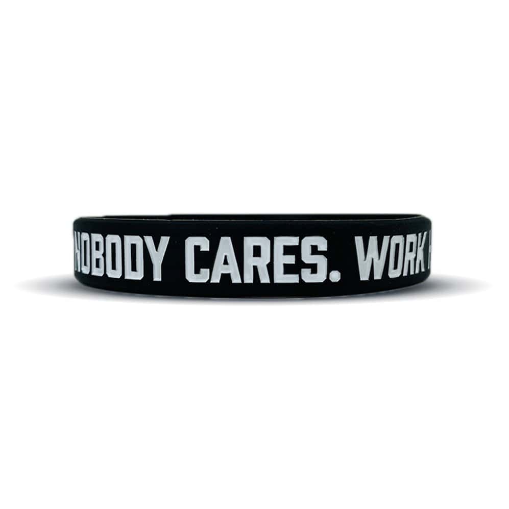 Elite Athletic Gear Wristband NOBODY CARES. WORK HARDER. Wristband