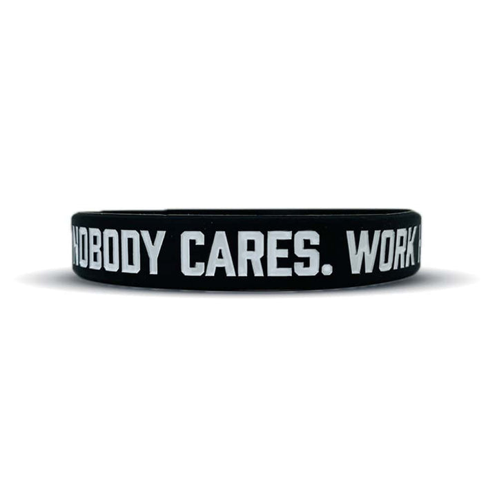 Elite Athletic Gear Wristband NOBODY CARES. WORK HARDER. Wristband
