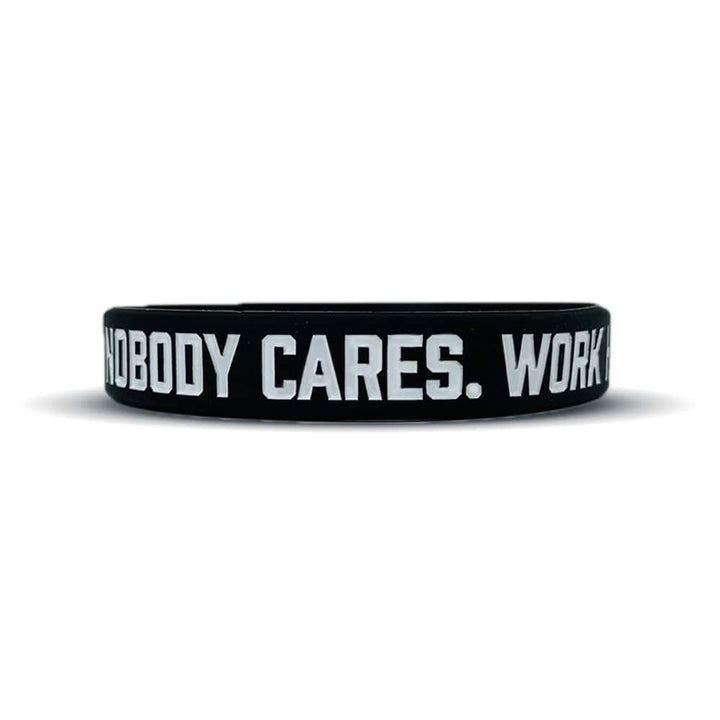 Elite Athletic Gear Wristband NOBODY CARES. WORK HARDER. Wristband