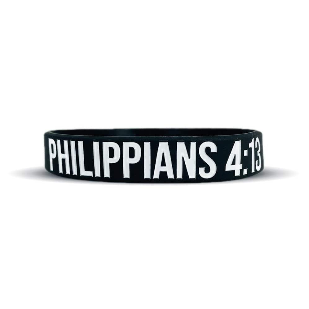 Elite Athletic Gear Wristband PHILIPPIANS 4:13 VERSE Wristband