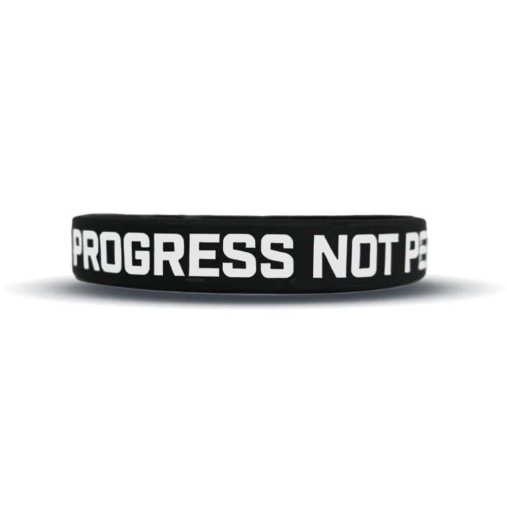Elite Athletic Gear Wristband PROGRESS NOT PERFECTION Wristband