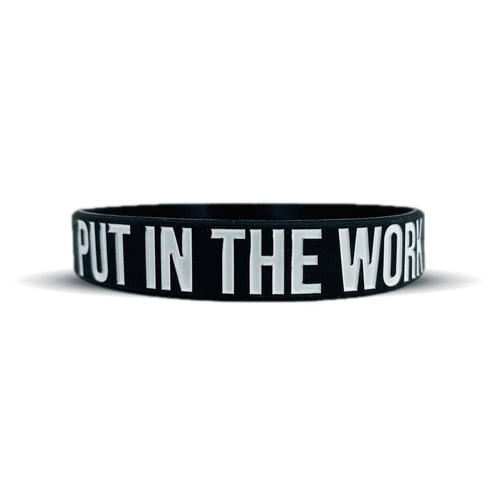 Elite Athletic Gear Wristband PUT IN THE WORK Wristband