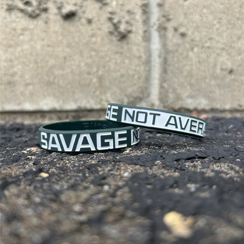 Elite Athletic Gear Wristband SAVAGE NOT AVERAGE Wristband