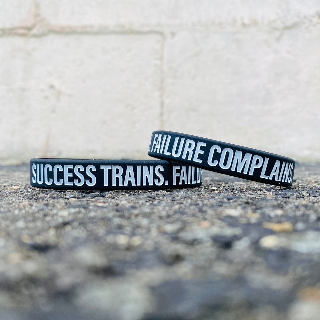 Elite Athletic Gear Wristband SUCCESS TRAINS. FAILURE COMPLAINS. Wristband
