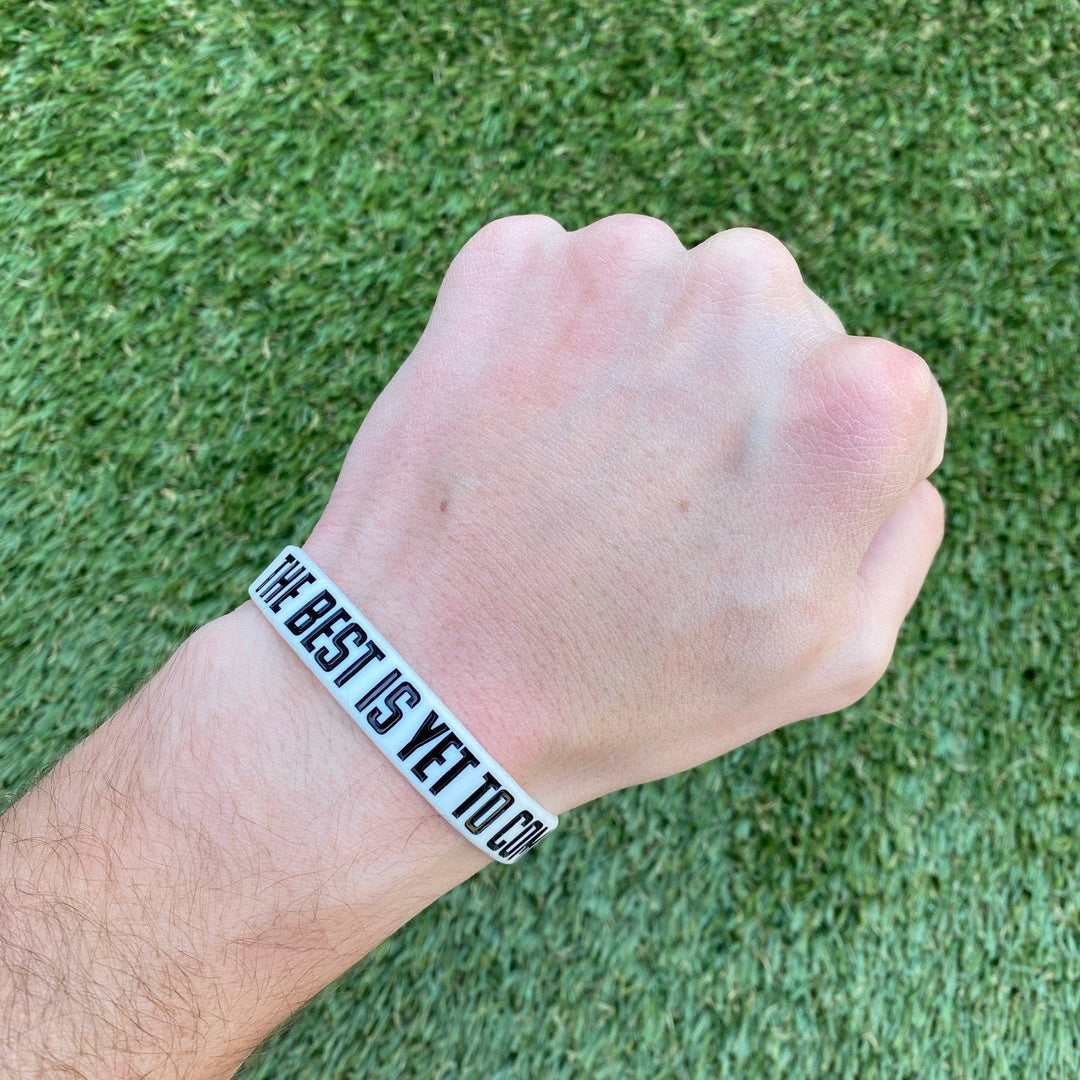 Elite Athletic Gear Wristband THE BEST IS YET TO COME Wristband