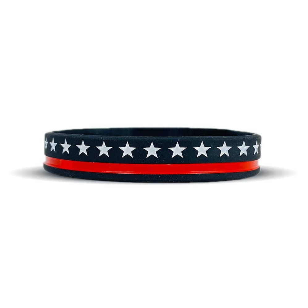 Elite Athletic Gear Wristband Thin Red Line Wristband