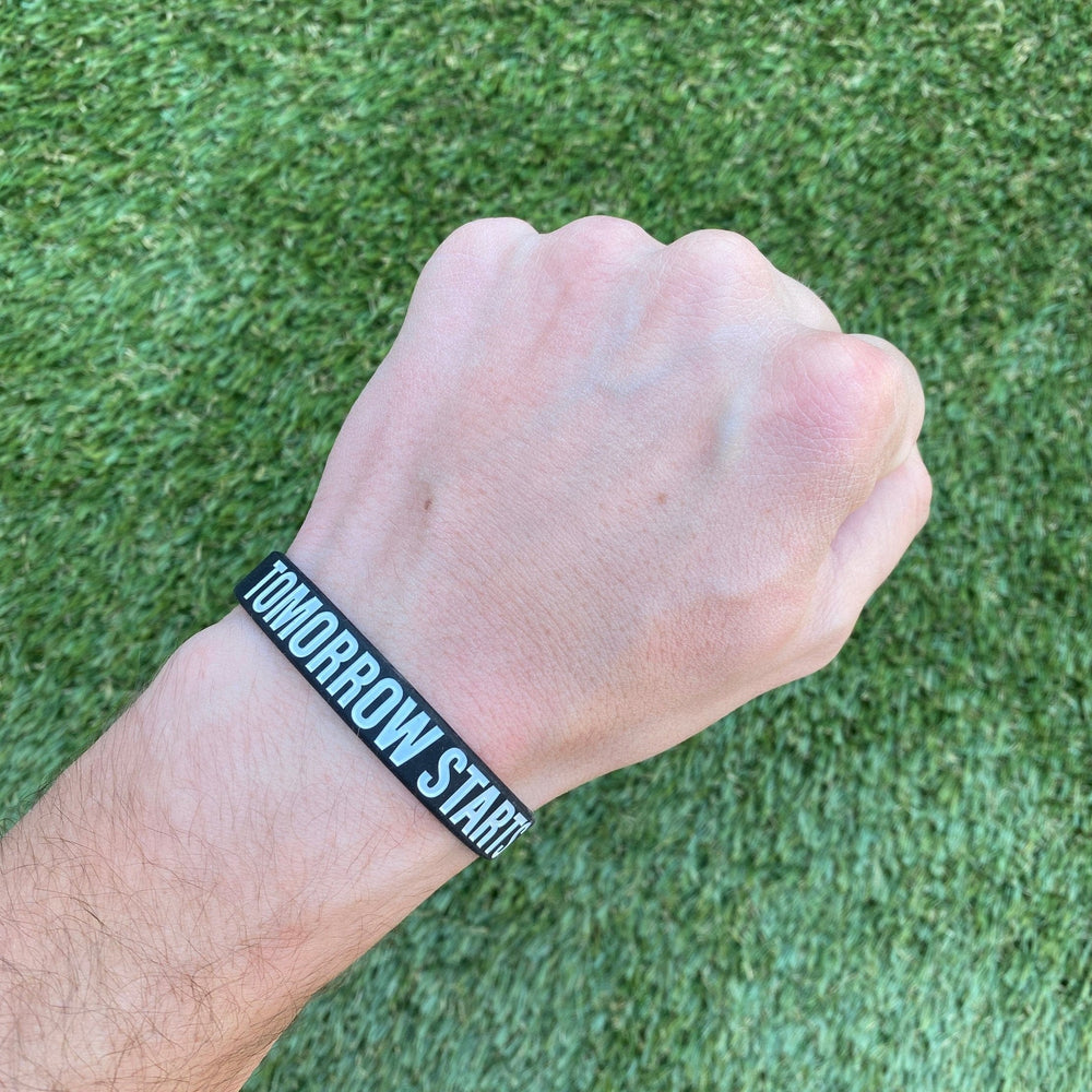 Elite Athletic Gear Wristband TOMORROW STARTS TODAY Wristband