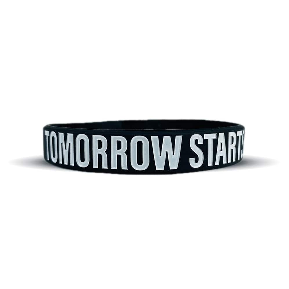 Elite Athletic Gear Wristband TOMORROW STARTS TODAY Wristband