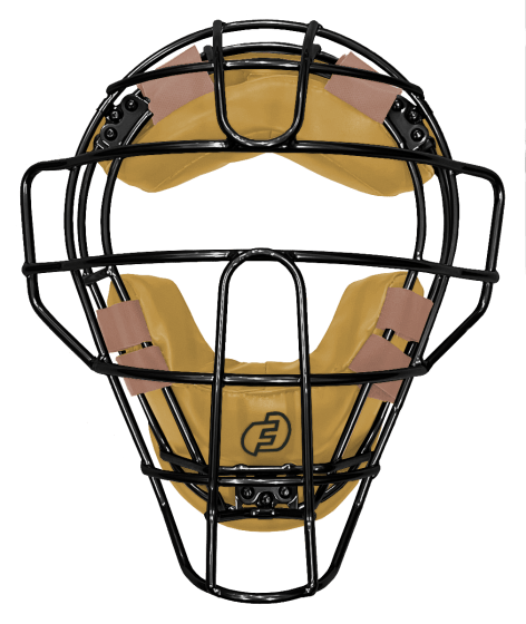 Force3 Pro Gear Baseball & Softball Mask Black / Tan Traditional Defender Mask | Force3 Pro Gear