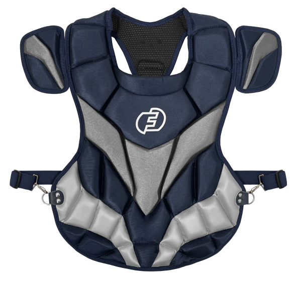 Force3 Pro Gear Baseball & Softball Mask Chest Protector Navy/Gray Catcher Pro Chest Protector with DuPont™ Kevlar® | Force3 Pro Gear