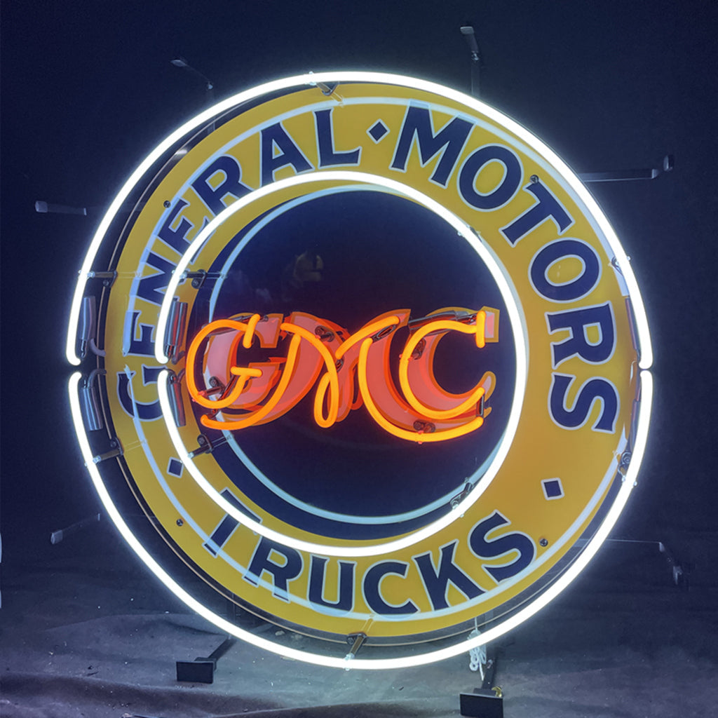 General Motors Trucks GMC Neon Sign Light