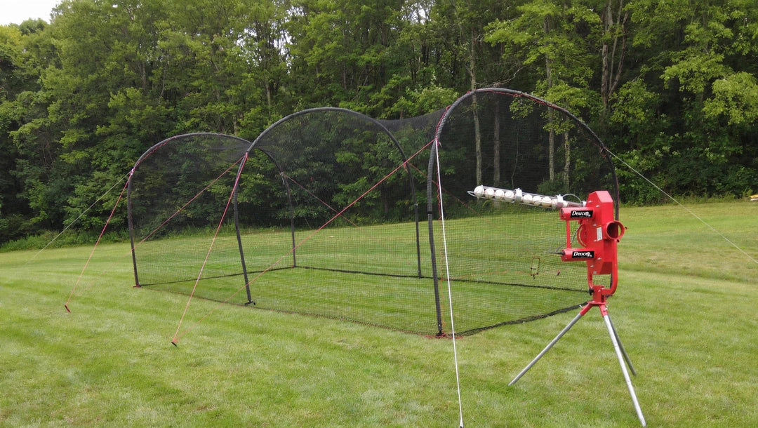 Heater Sports Batting Cage Package Heater Xtender Cage + Pitching Machine Package - Build Yours, Save 10% + Free Gift