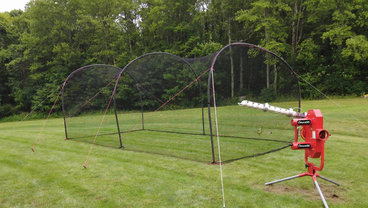 Heater Sports Batting Cage Package Heater Xtender Cage + Pitching Machine Package - Build Yours, Save 10% + Free Gift