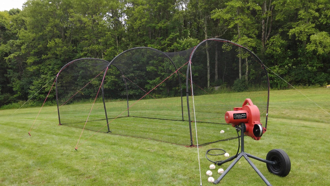 Heater Sports Batting Cage Package Heater Xtender Cage + Pitching Machine Package - Build Yours, Save 10% + Free Gift