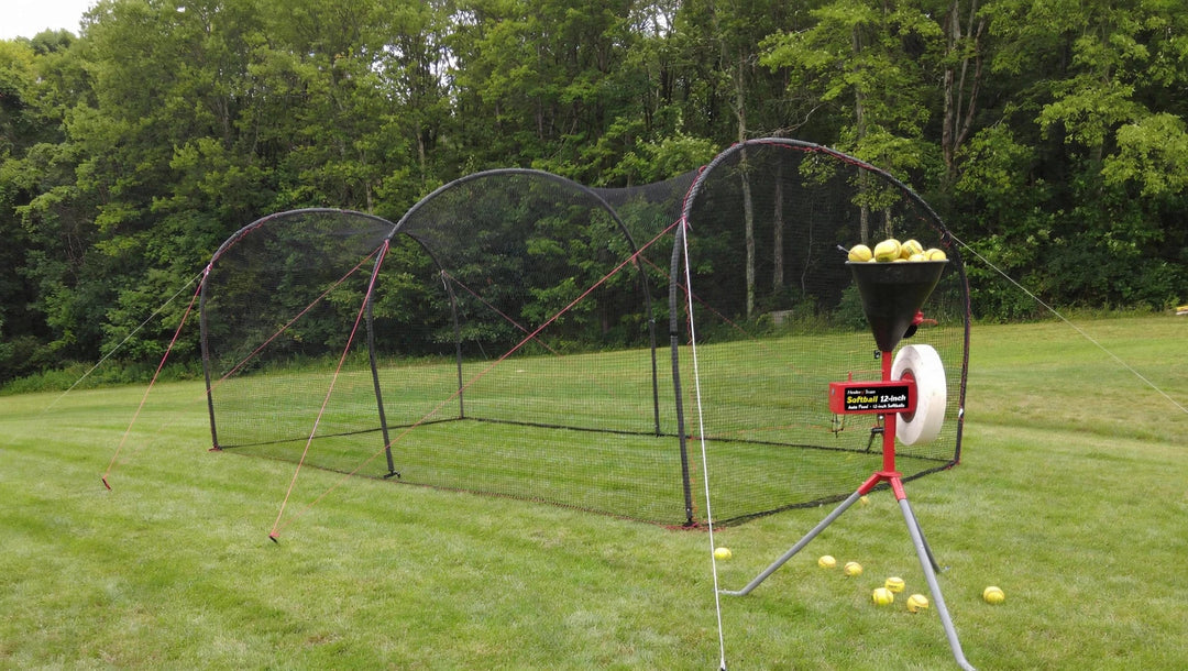 Heater Sports Batting Cage Package Heater Xtender Cage + Pitching Machine Package - Build Yours, Save 10% + Free Gift