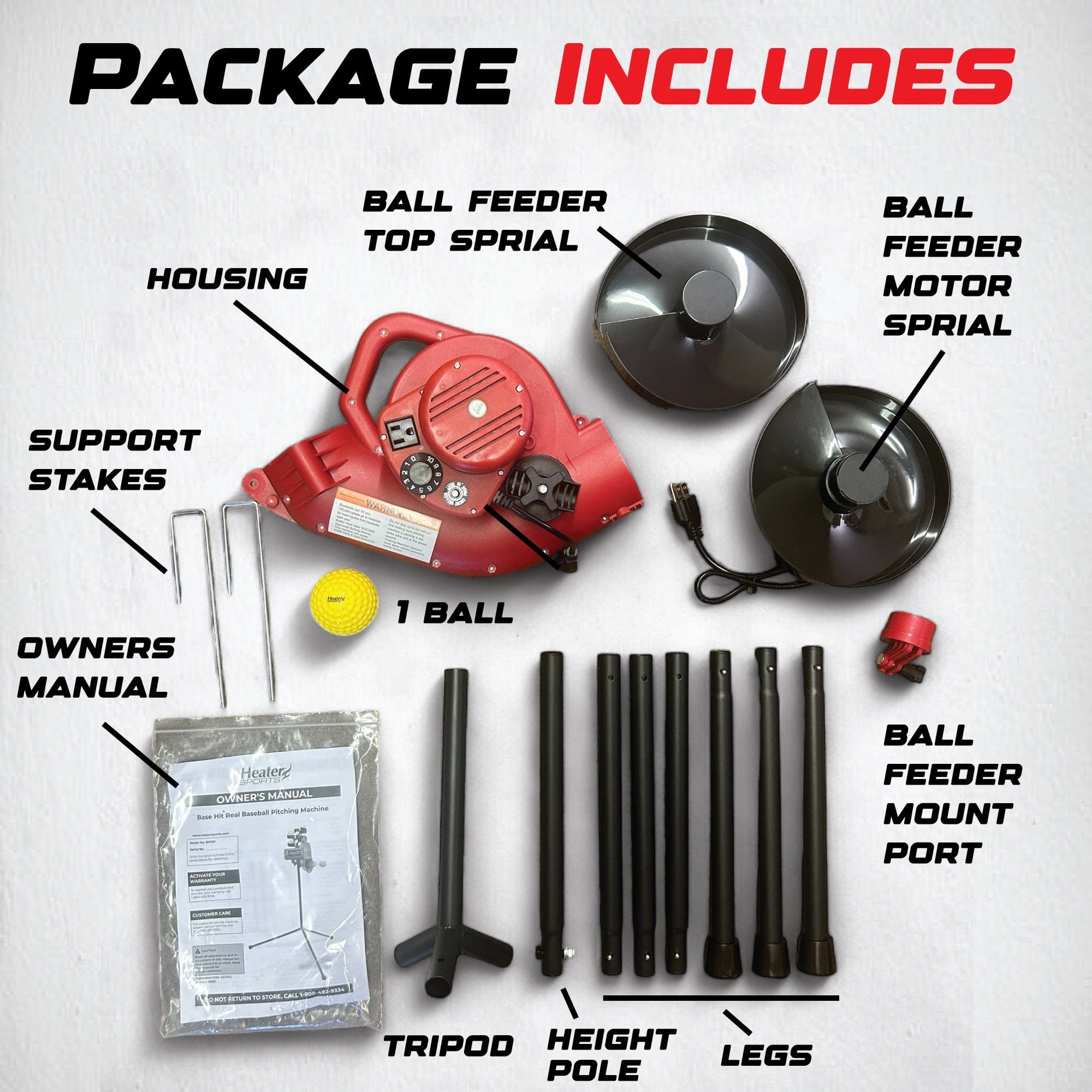 BaseHit Real Baseball Machine for Consistent Play – The Baseball Home