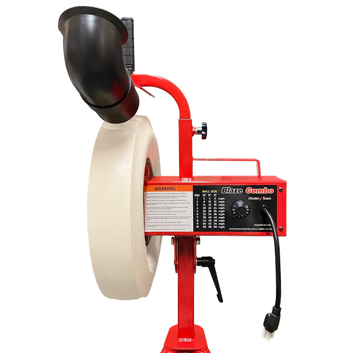 Heater Sports Pitching Machine Blaze Combo Pitching Machine with Warranty | Heater Sports