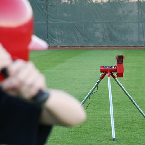 Heater Sports Pitching Machine Heater Real Baseball Machine | Heater Sports