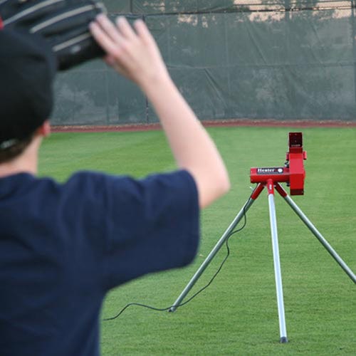 Heater Sports Pitching Machine Heater Real Baseball Machine | Heater Sports