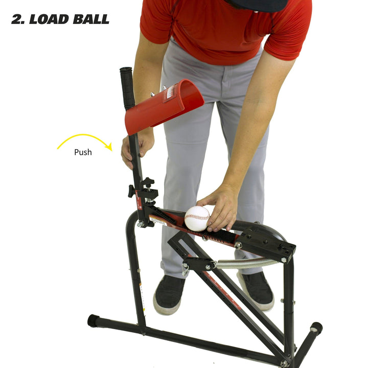 Heater Sports Pitching Machine Perfect Pitch 50 mph Mechanical Machine | Heater Sports