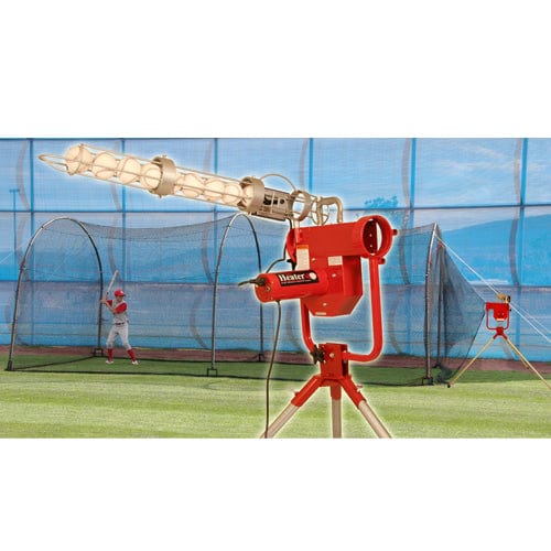 Heater Sports Ultimate Packages Heater Pro with Auto Ball Feeder & Xtender 24' | Heater Sports