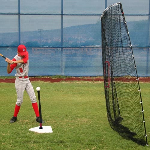 Heater Sports Ultimate Packages Spring Away Batting Tee & Big Play Net | Heater Sports