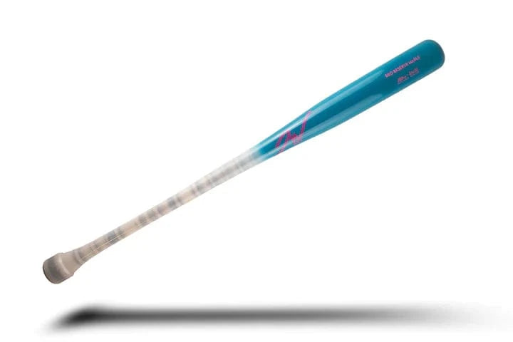 Jaw Bats Baseball Bats Miami Vice / Blaze White Wash / 31in / 28oz JAW BATS Pro Reserve Stock JB5HP Birch Wood Baseball Bat