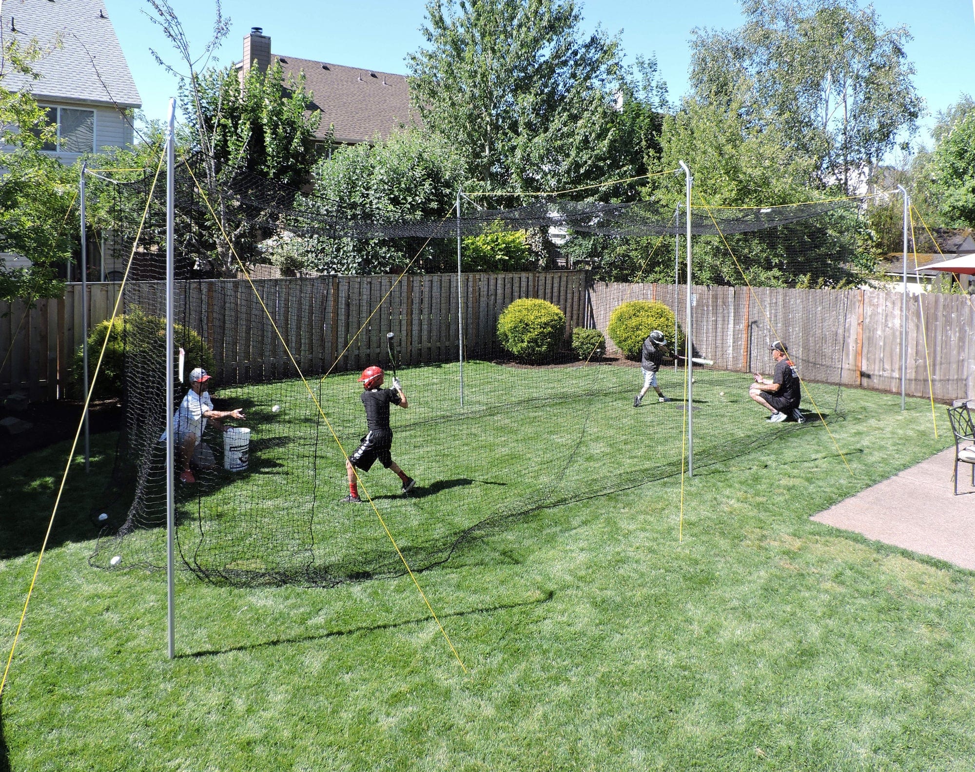 Jugs Sports Hit at Home Batting Cage - Thumbnail 3
