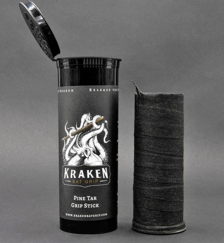 Kraken Pine Tar Kraken Pro Wrap Pine Tar Grip Stick Black