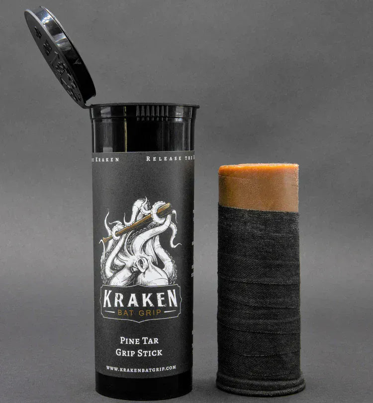 Kraken Pine Tar Kraken Pro Wrap Pine Tar Grip Stick Black