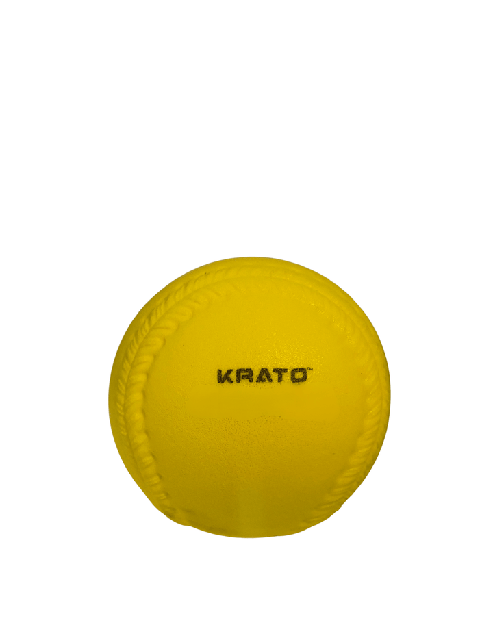Krato Sports set of 12 Pitching Machine Softballs -firm foam - 12"