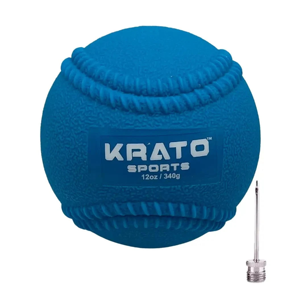 Krato Sports Training Baseballs 12oz Hitting Power Balls 12oz | Plyo Balls