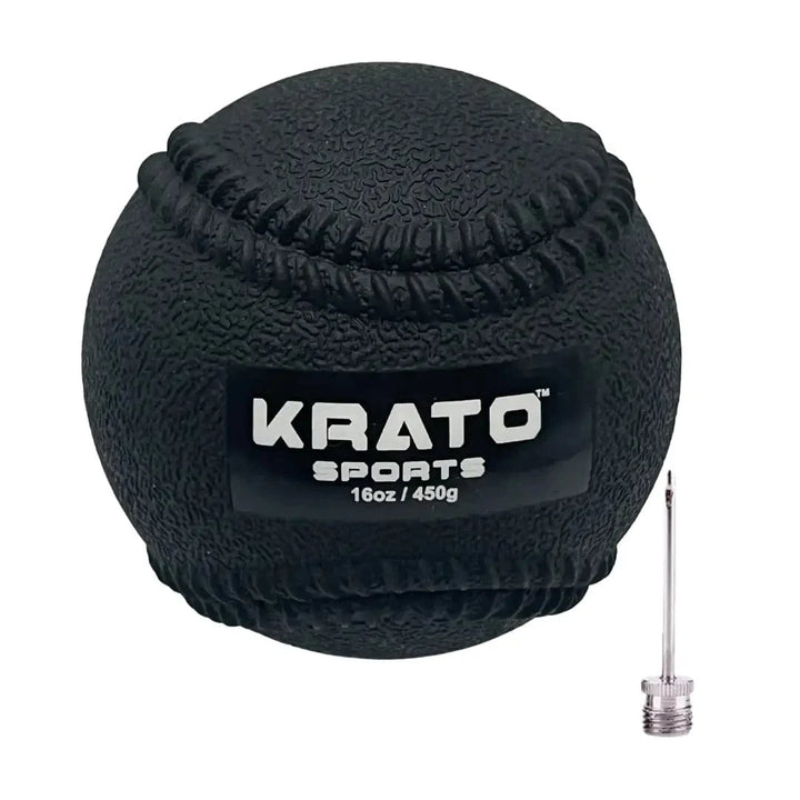 Krato Sports Training Baseballs 16oz Hitting Power Balls 16oz | Plyo Balls
