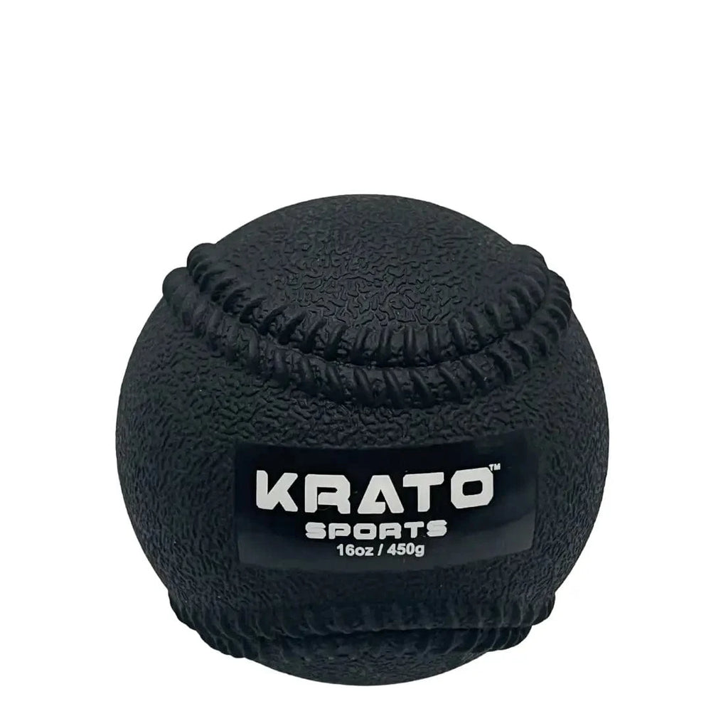 Krato Sports Training Baseballs 16oz Hitting Power Balls 16oz | Plyo Balls