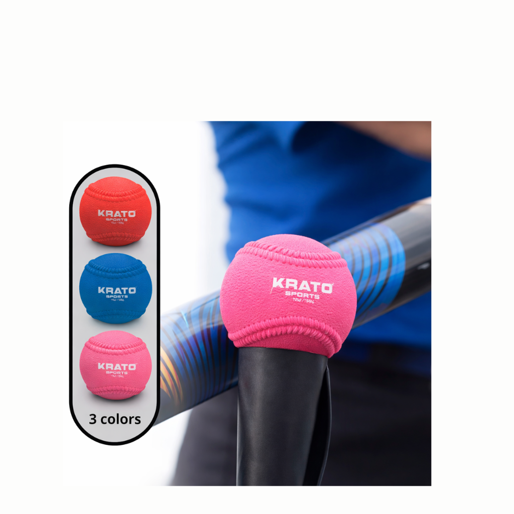 Krato Sports Training Baseballs 16oz Hitting Power Balls 16oz | Plyo Balls