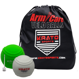 Krato Sports Weighted Baseballs Arm Care Velo Training Balls | Plyo Balls