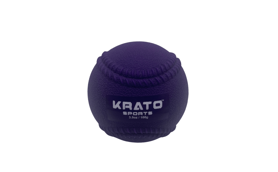 Krato Sports Weighted Baseballs Arm Care Velo Training Balls | Plyo Balls