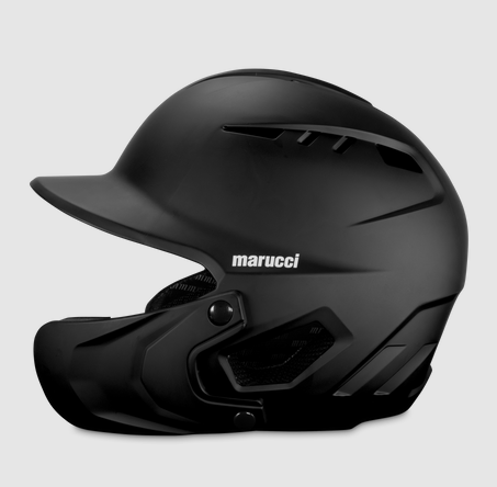 Marucci Baseball & Softball Batting Helmets Junior / Black Marucci Duravent Batting Helmet with Universal Jaw Guard