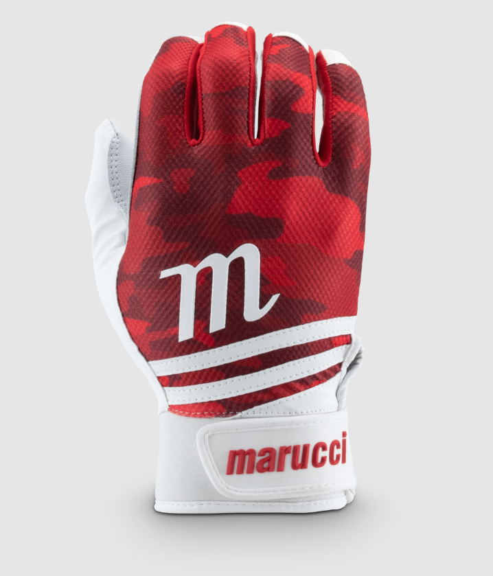 Marucci Batting Gloves Red / Youth Small Crux Youth Batting Gloves | Marucci