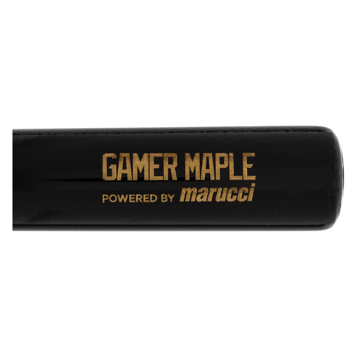 Marucci Wood Bat Marucci Gamer Black Maple Wood Baseball Bat MVEGMR-BK
