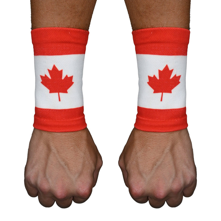 Canada Flag Wrist Support Sleeves