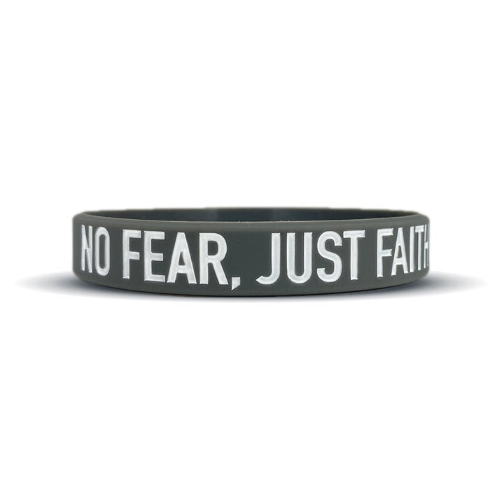 NO FEAR, JUST FAITH Wristband