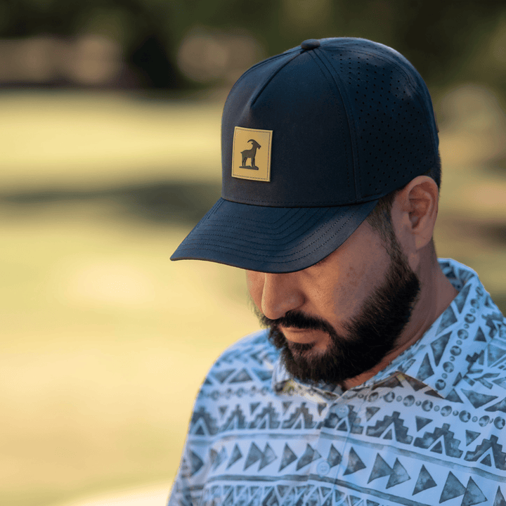 Mine Baseball Apparel Black 2.0 Iron Goat Hat