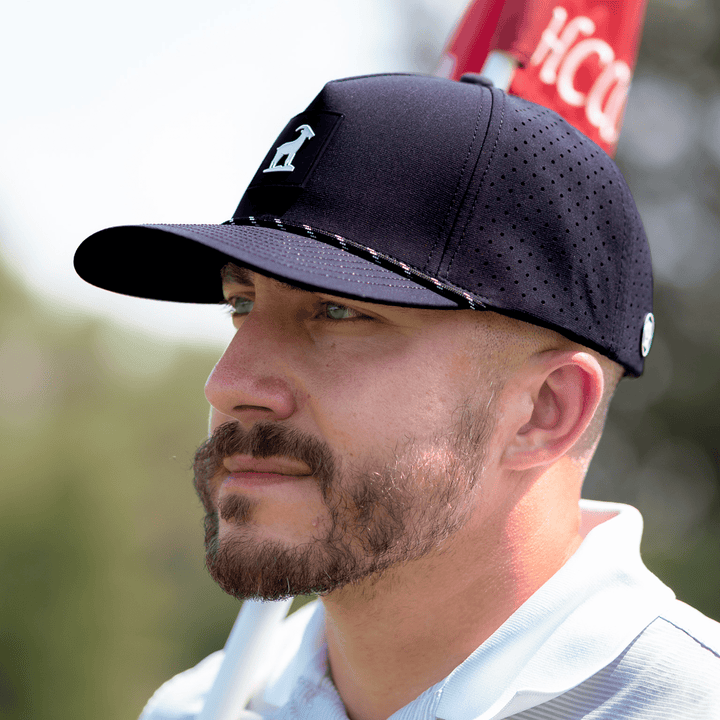 Mine Baseball Apparel Black Iron Goat Hat