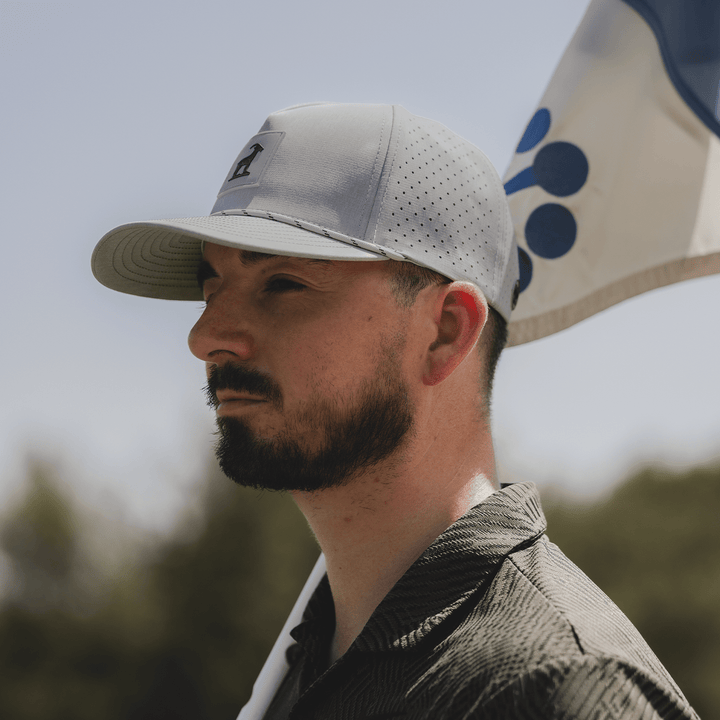 Mine Baseball Apparel Grey Iron Goat Hat