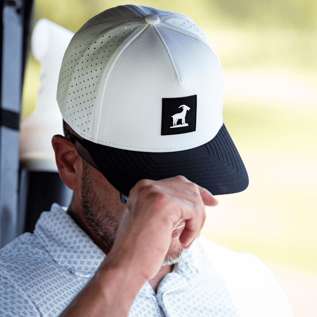 Mine Baseball Apparel White Iron Goat Hat